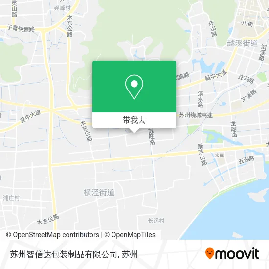 苏州智信达包装制品有限公司地图