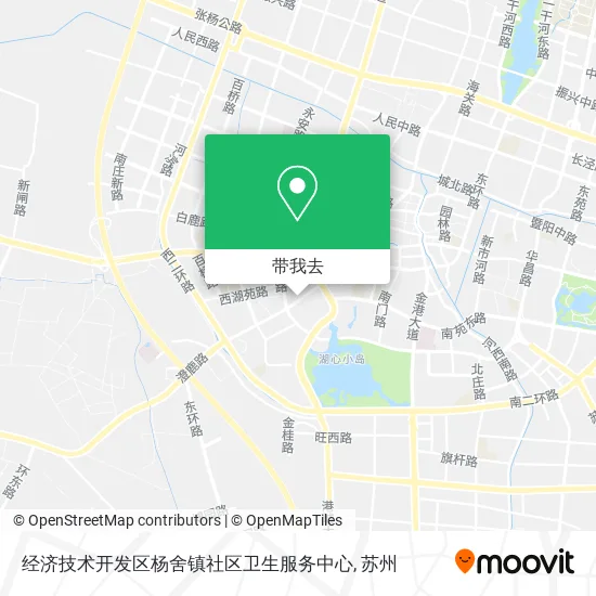 经济技术开发区杨舍镇社区卫生服务中心地图