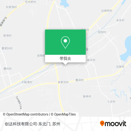 创达科技有限公司-东北门地图