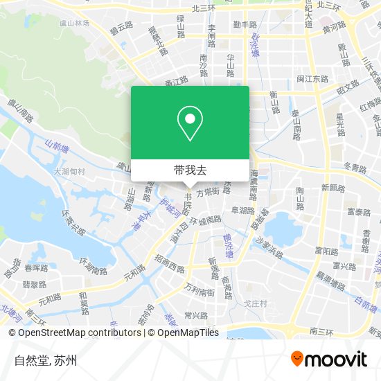 自然堂地图
