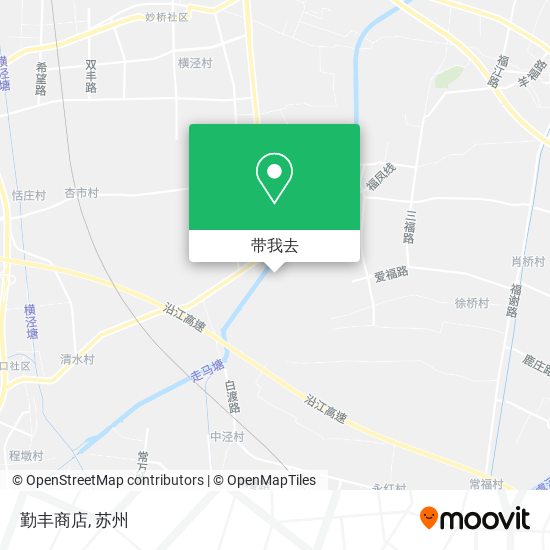 勤丰商店地图