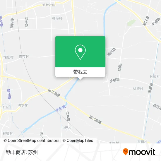 勤丰商店地图