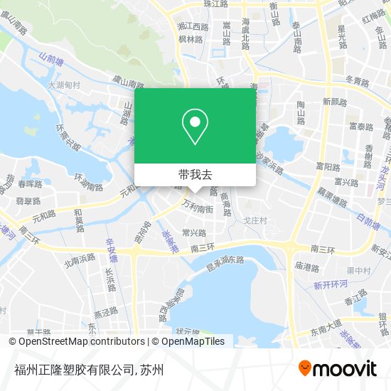 福州正隆塑胶有限公司地图