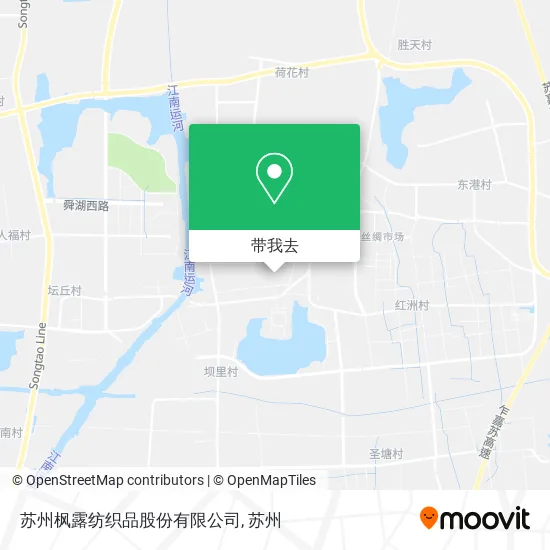 苏州枫露纺织品股份有限公司地图