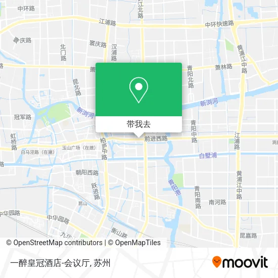 一醉皇冠酒店-会议厅地图