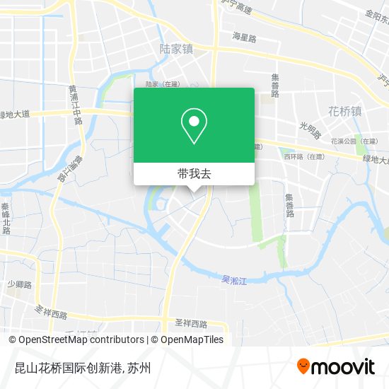 昆山花桥国际创新港地图
