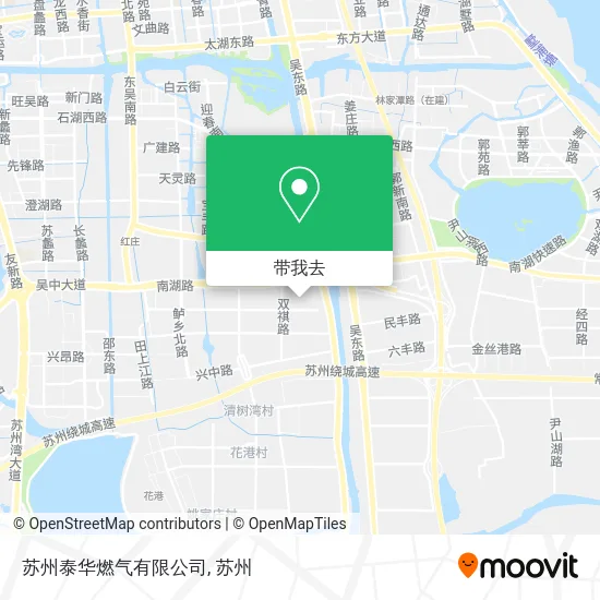 苏州泰华燃气有限公司地图