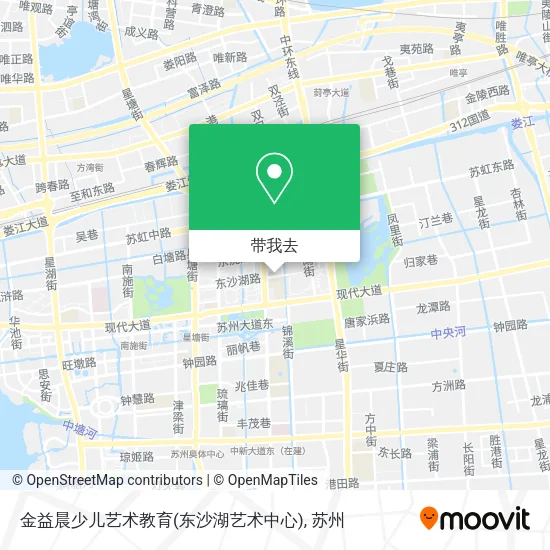 金益晨少儿艺术教育(东沙湖艺术中心)地图