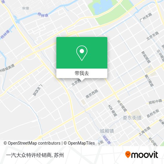一汽大众特许经销商地图