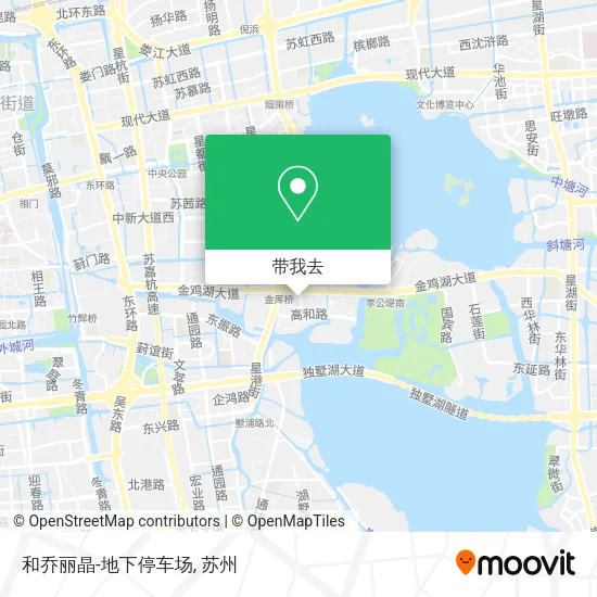 和乔丽晶-地下停车场地图