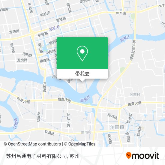 苏州昌通电子材料有限公司地图