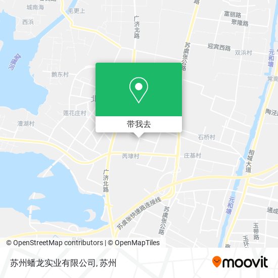 苏州蟠龙实业有限公司地图