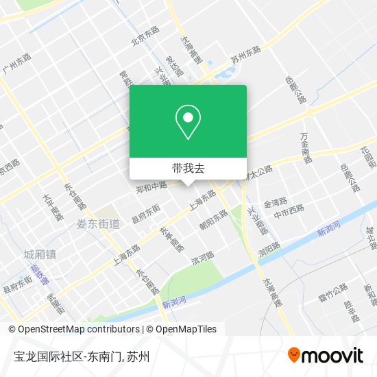 宝龙国际社区-东南门地图