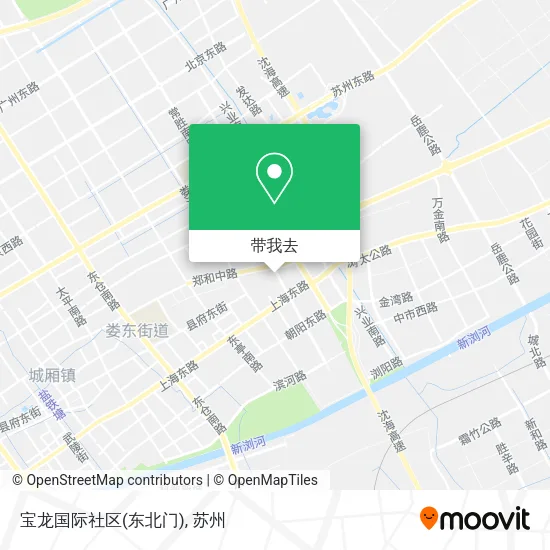 宝龙国际社区(东北门)地图