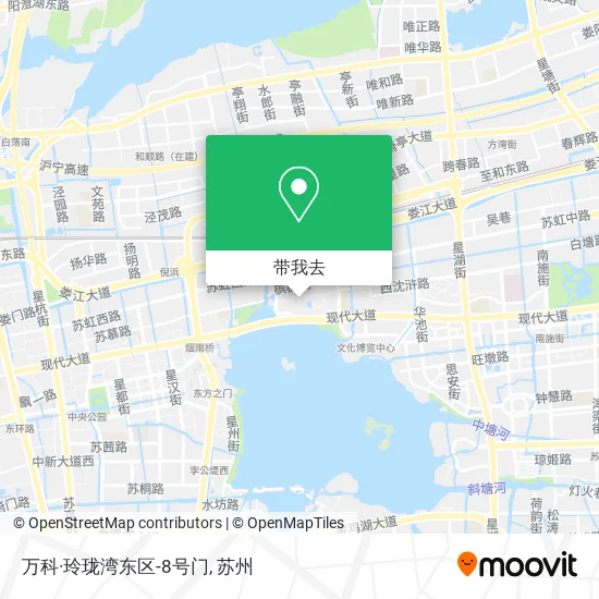 万科·玲珑湾东区-8号门地图