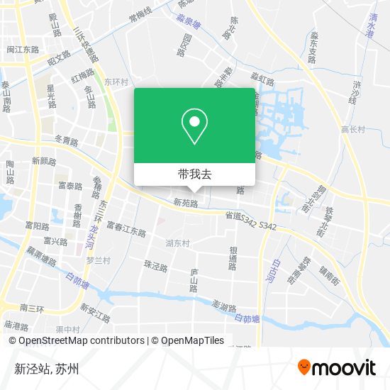 新泾站地图
