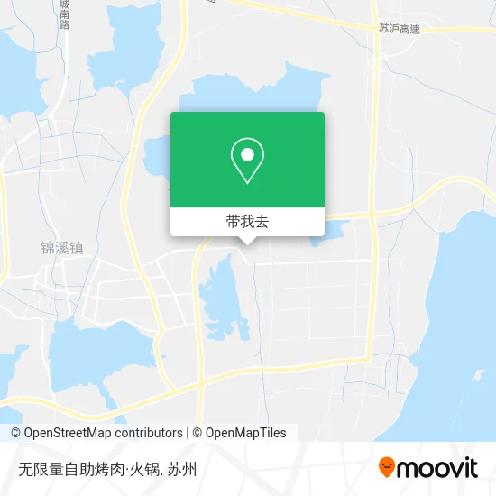 无限量自助烤肉·火锅地图