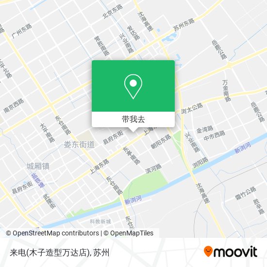 来电(木子造型万达店)地图