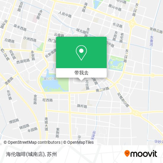 海伦咖啡(城南店)地图