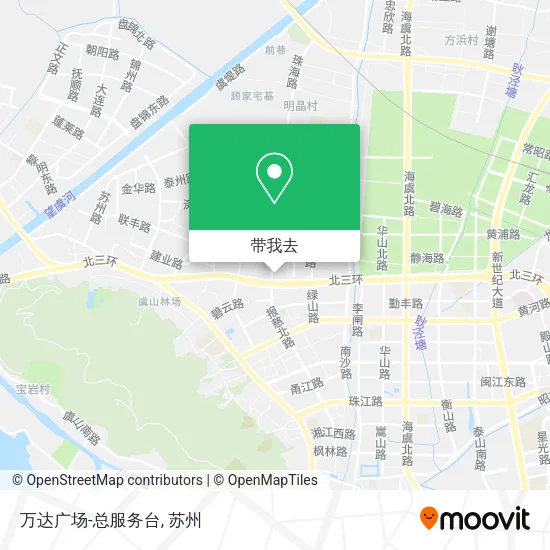 万达广场-总服务台地图