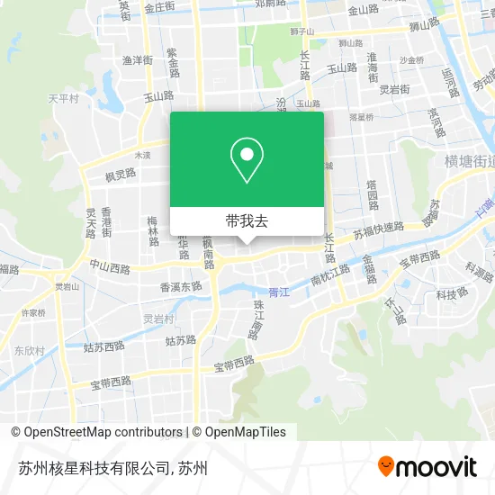 苏州核星科技有限公司地图