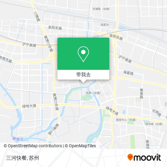 三河快餐地图