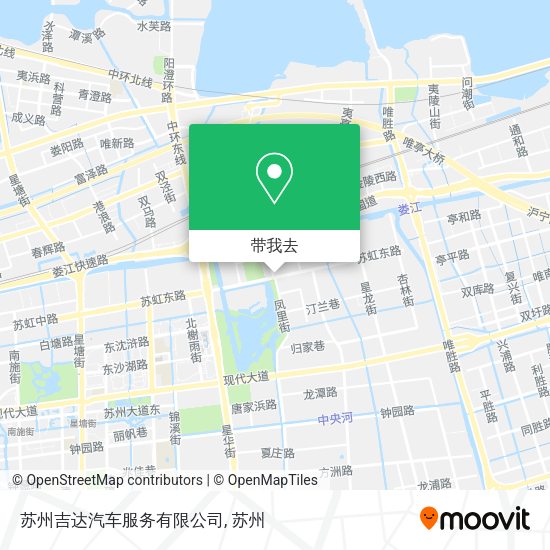 苏州吉达汽车服务有限公司地图
