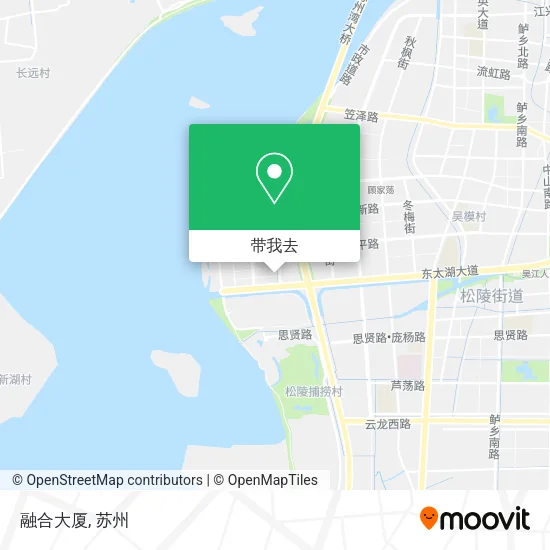 融合大厦地图