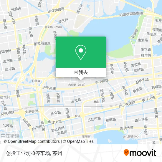 创投工业坊-3停车场地图