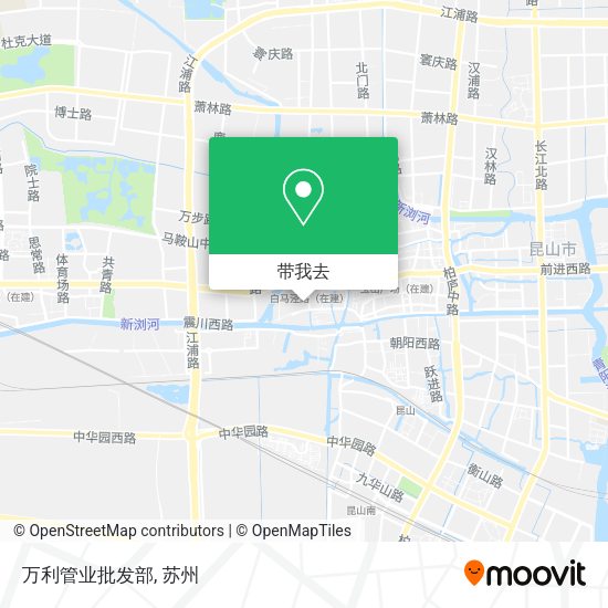 万利管业批发部地图