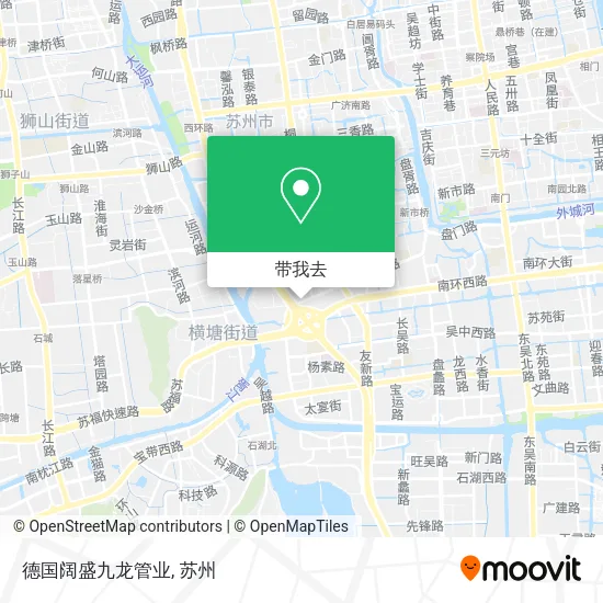 德国阔盛九龙管业地图