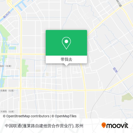 中国联通(蓬莱路自建他营合作营业厅)地图