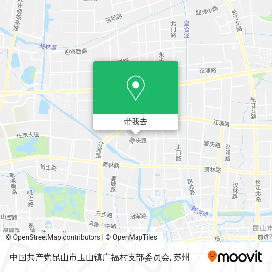中国共产党昆山市玉山镇广福村支部委员会地图