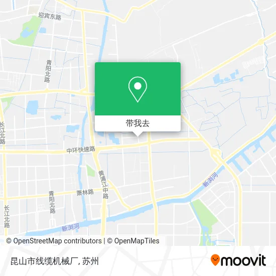 昆山市线缆机械厂地图