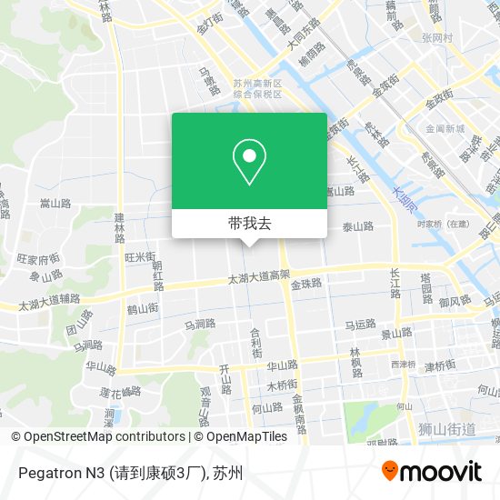 Pegatron N3 (请到康硕3厂)地图