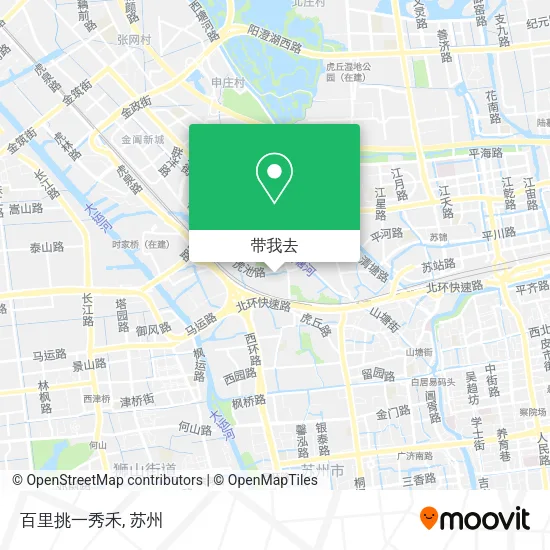百里挑一秀禾地图