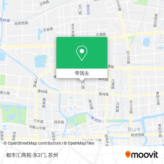 都市汇商苑-东2门地图