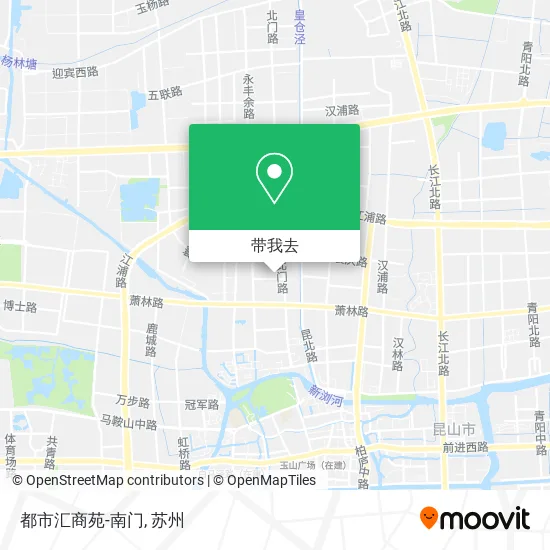 都市汇商苑-南门地图