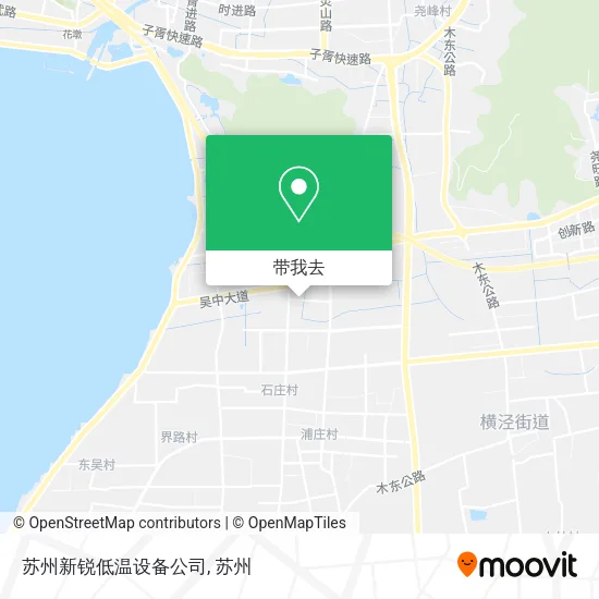 苏州新锐低温设备公司地图