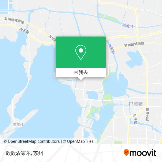 欣欣农家乐地图