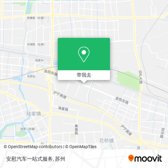 安慰汽车一站式服务地图