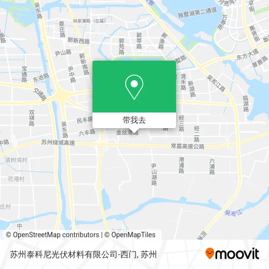 苏州泰科尼光伏材料有限公司-西门地图
