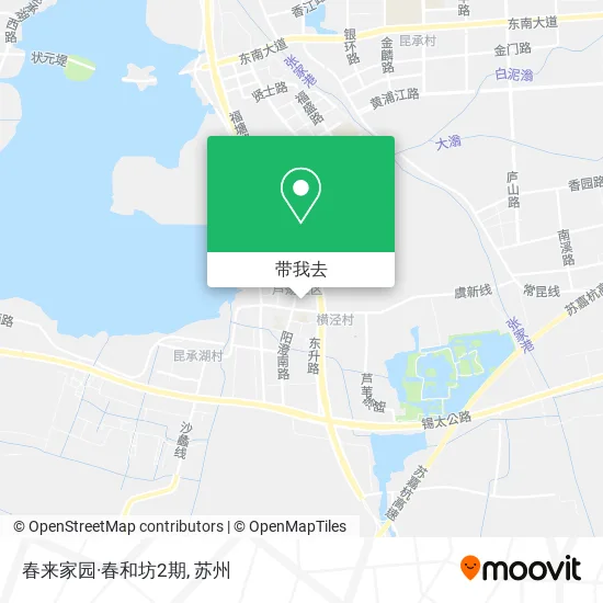 春来家园·春和坊2期地图