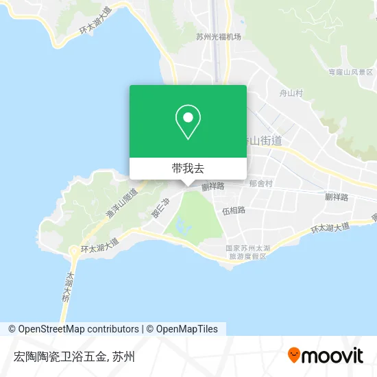 宏陶陶瓷卫浴五金地图