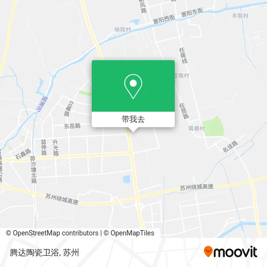 腾达陶瓷卫浴地图