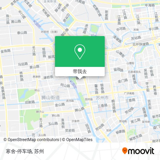 寒舍-停车场地图