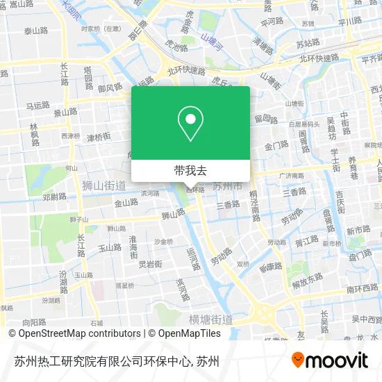 苏州热工研究院有限公司环保中心地图