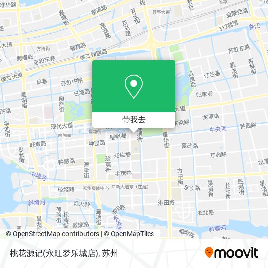 桃花源记(永旺梦乐城店)地图