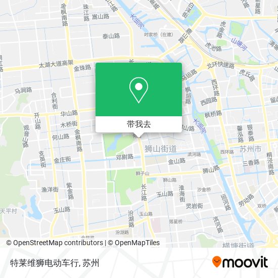 特莱维狮电动车行地图