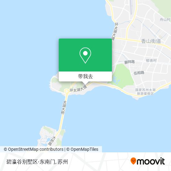 碧瀛谷别墅区-东南门地图